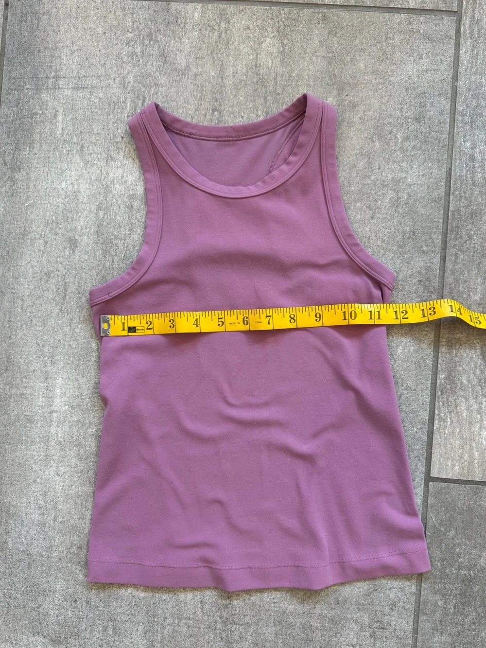 lululemon Align Waist Length Racerback Tank - Velvet Dust